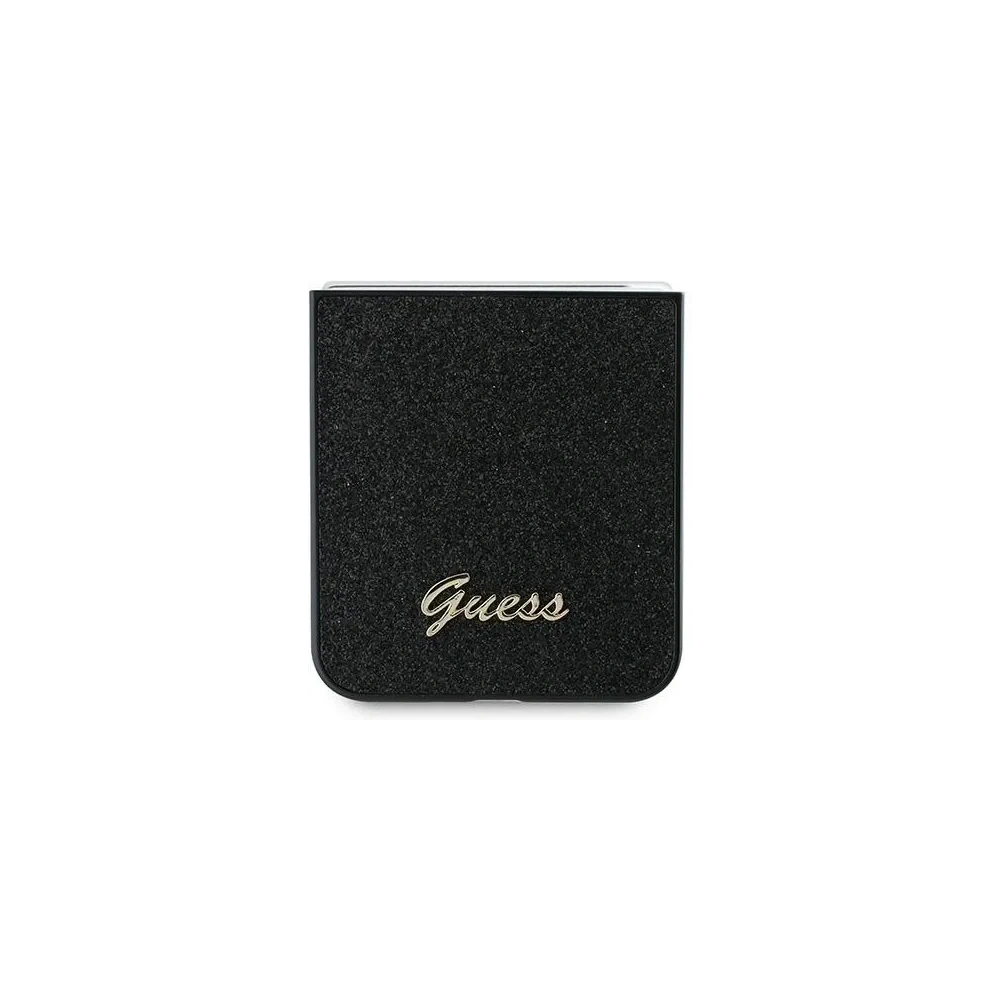 Hurtownia GSM - Guess Samsung Tasche GUHCZF6HGGSHK Galaxy Z Flip6 4G Glitter Script schwarz - GUE3440 - {ean13} - Hurt