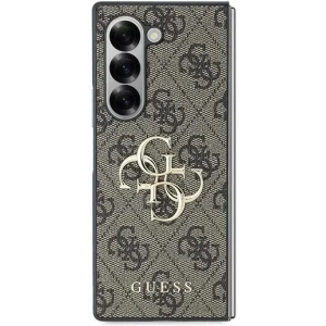 Wholesale Case Guess GUHCZFD64GMGBR Samsung Galaxy Z Fold6 Leather 4G Metal Logo brown - GUE3442 - {ean13} - Hurt
