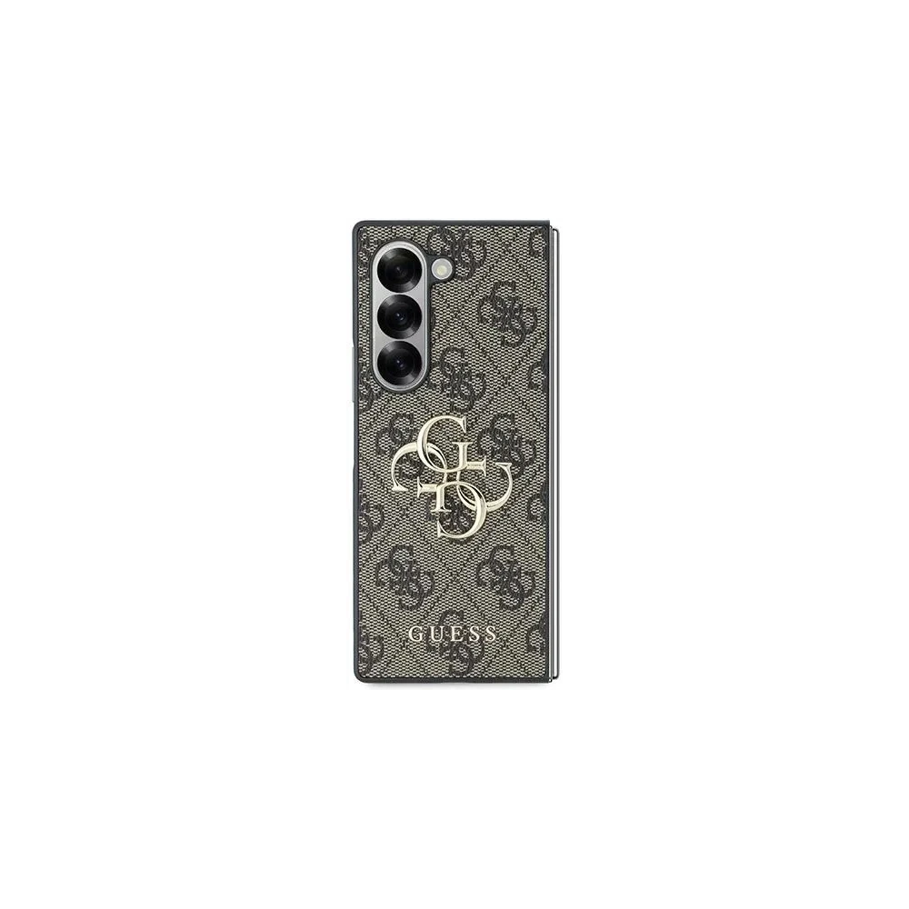 Hurtownia GSM - Etui Guess GUHCZFD64GMGBR Samsung Galaxy Z Fold6 Leather 4G Metal Logo brązowy - GUE3442 - {ean13} - Hurt