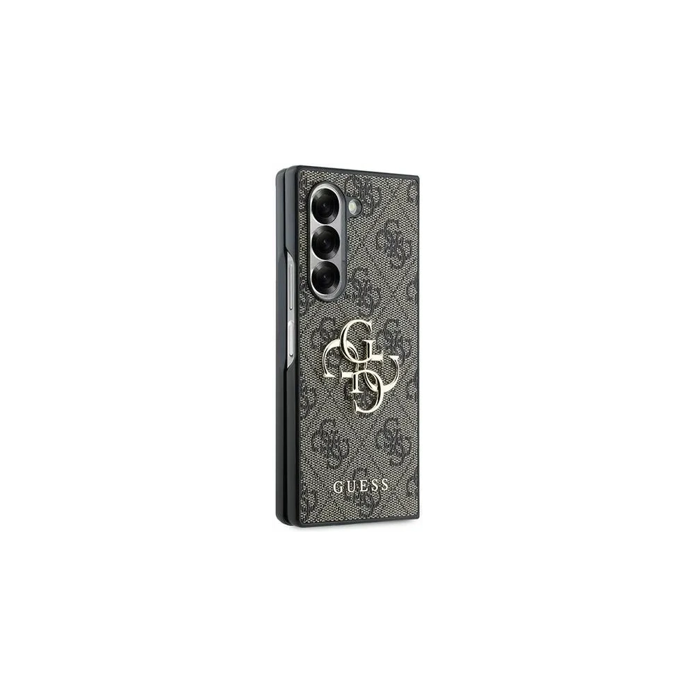 Hurtownia GSM - Etui Guess GUHCZFD64GMGBR Samsung Galaxy Z Fold6 Leather 4G Metal Logo brązowy - GUE3442 - {ean13} - Hurt