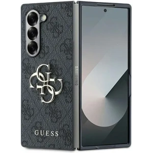 Hurtownia GSM - Guess Samsung Tasche GUHCZFD64GMGGR Galaxy Z Fold6 Leder 4G Metall Logo schwarz - GUE3443 - {ean13} - Hurt