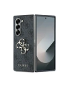 Hurtownia GSM - Guess Samsung Caz GUHCZFD64GMGGR Galaxy Z Fold6 piele 4G Metal Logo negru - GUE3443 - {ean13} - Hurt