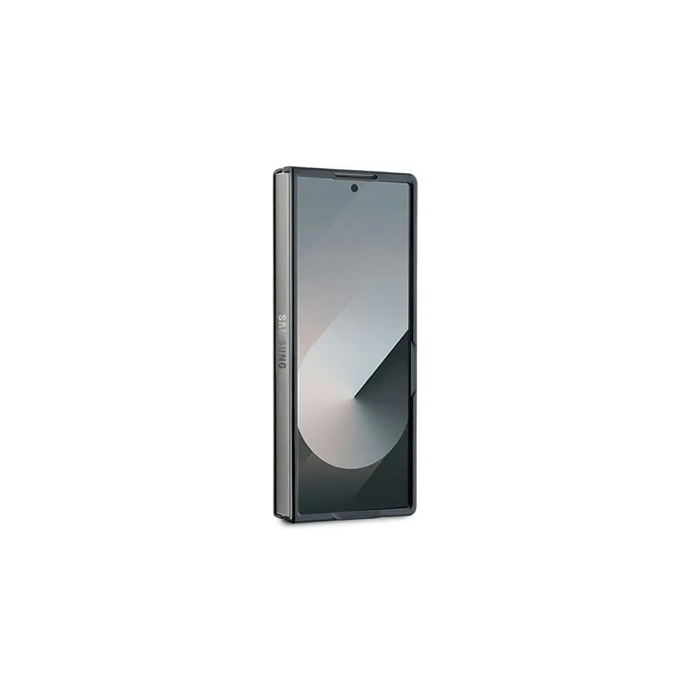 Hurtownia GSM - Guess Samsung Caz GUHCZFD64GMGGR Galaxy Z Fold6 piele 4G Metal Logo negru - GUE3443 - {ean13} - Hurt