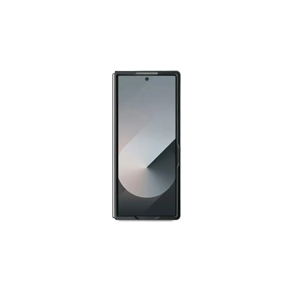 Hurtownia GSM - Guess Samsung Caz GUHCZFD64GMGGR Galaxy Z Fold6 piele 4G Metal Logo negru - GUE3443 - {ean13} - Hurt