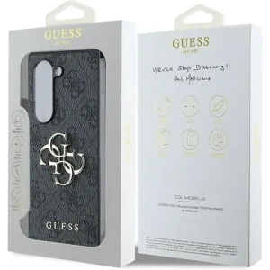 Wholesale Case Guess GUHCZFD64GMGGR Samsung Galaxy Z Fold6 Leather 4G Metal Logo black - GUE3443 - {ean13} - Hurt