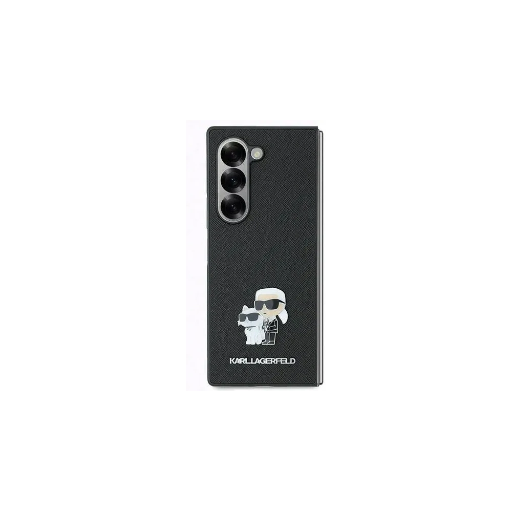 Hurtownia GSM - Etui Karl Lagerfeld KLHCZFD6SAPKCNPK Samsung Galaxy Z Fold6 Saffiano Metal Pin černý - KLD2134 - {ean13} - Hurt