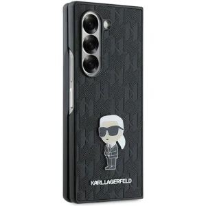 Hurtownia GSM - Karl Lagerfeld Samsung Tasche KLHCZFD6SAPKINPKK Galaxy Z Fold6 Saffiano Ikonik Pin schwarz - KLD2135 - {ean13} - Hurt