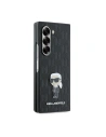 Hurtownia GSM - Etui Karl Lagerfeld KLHCZFD6SAPKINPKK Samsung Galaxy Z Fold6 Saffiano Ikonik Pin černý - KLD2135 - {ean13} - Hurt