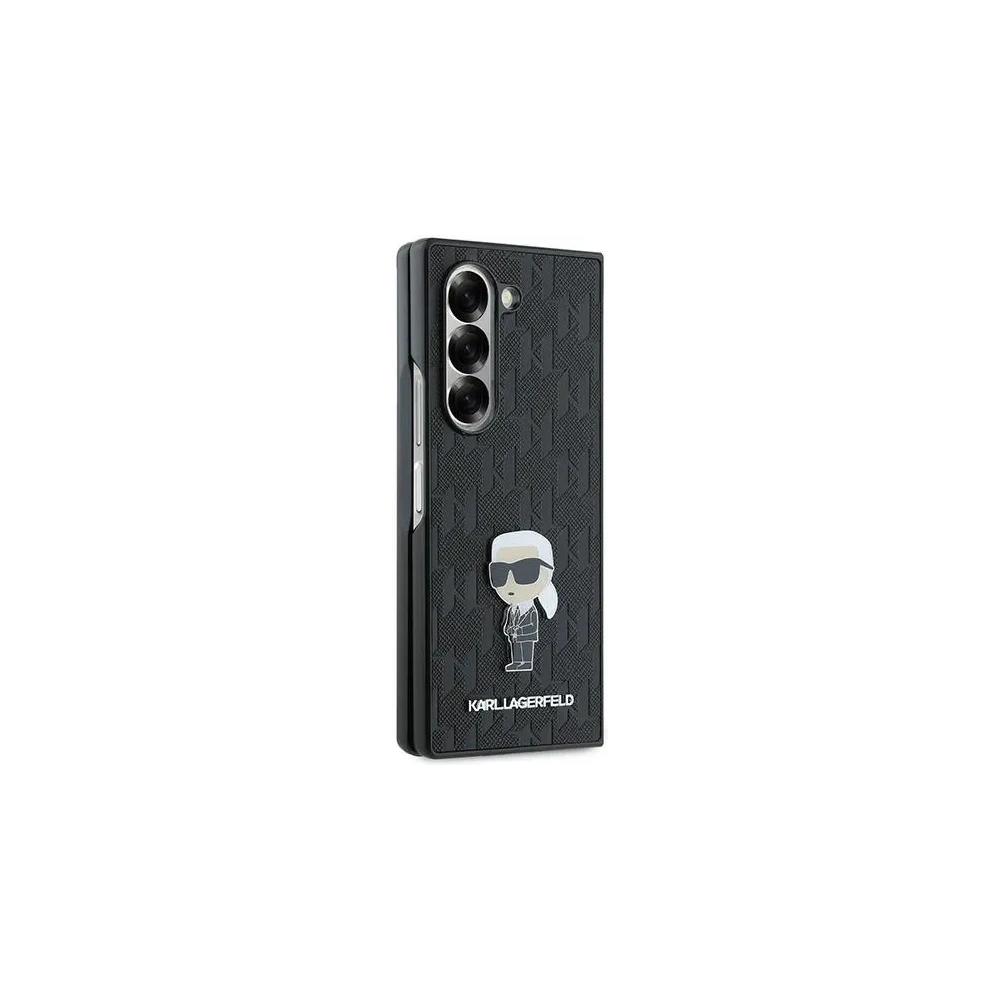 Hurtownia GSM - Etui Karl Lagerfeld KLHCZFD6SAPKINPKK Samsung Galaxy Z Fold6 Saffiano Ikonik Pin czarny - KLD2135 - {ean13} - Hurt