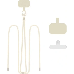 Hurtownia GSM - Smyč na telefon Tech-Protect C5s Rope Crossbody Strap Cosmic Latte - THP3030 - {ean13} - Hurt