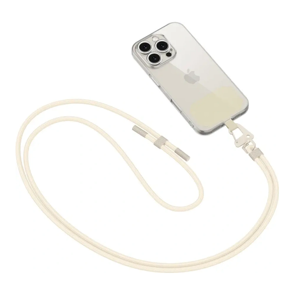 Wholesale Phone leash Tech-Protect C5s Rope Crossbody Strap Cosmic Latte - THP3030 - {ean13} - Hurt