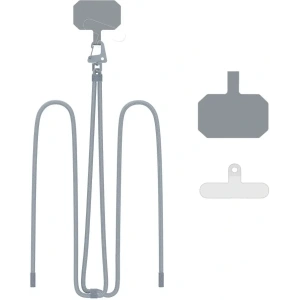 Hurtownia GSM - Smyč na telefon Tech-Protect C5s Rope Crossbody Strap Steel Grey - THP3034 - {ean13} - Hurt