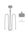 Phone leash Tech-Protect C5s Rope Crossbody Strap Steel Grey - Phone lanyard - Tech-Protect