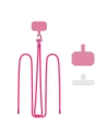 Tech-Protect Telefon Lanyard C5s Rope Crossbody Strap Neon Pink - Lesă - Tech-Protect