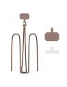 Phone leash Tech-Protect C5s Rope Crossbody Strap Chocolate Brown - Phone lanyard - Tech-Protect