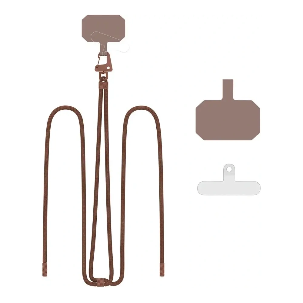 Hurtownia GSM - Smyč do telefonu Tech-Protect C5s Rope Crossbody Strap Chocolate Brown - THP3036 - {ean13} - Hurt