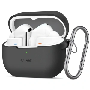 Hurtownia GSM - Etui Tech-Protect szilikon kampó Samsung Galaxy Buds 3 / 3 Pro fekete - THP3037 - {ean13} - Hurt