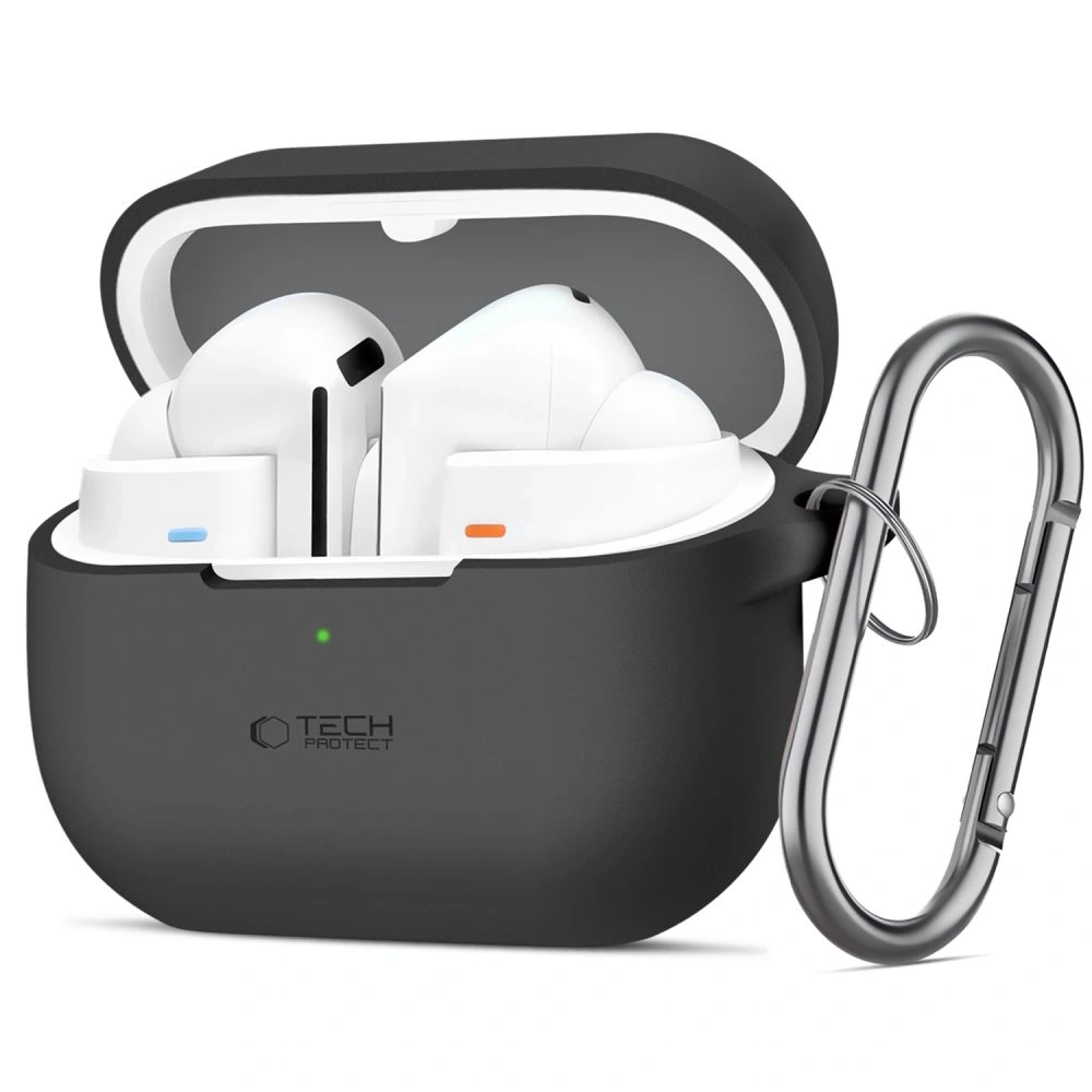 Hurtownia GSM - Etui Tech-Protect szilikon kampó Samsung Galaxy Buds 3 / 3 Pro fekete - THP3037 - {ean13} - Hurt