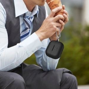 Hurtownia GSM - Etui Tech-Protect silikonový háček Samsung Galaxy Buds 3 / 3 Pro Cafe Latte - THP3038 - {ean13} - Hurt