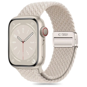 Hurtownia GSM - Pasek Tech-Protect Nylonmag Apple Watch 4/5/6/7/8/9/SE/10 38/40/41/42mm Přírodní titán - THP3042 - {ean13} - Hurt