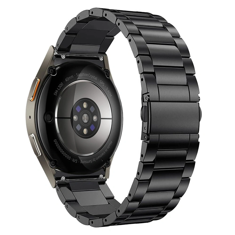 Hurtownia GSM - Pasek Tech-Protect Stainless Samsung Galaxy Watch 4 / 5 / 5 Pro / 6 / 7 / FE Black - THP3044 - {ean13} - Hurt