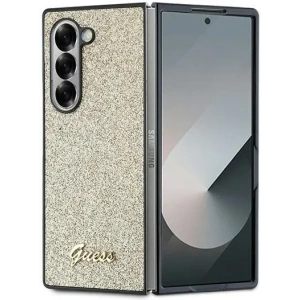 Hurtownia GSM - Guess Samsung Tasche GUHCZFD6HGGSHD Galaxy Z Fold6 4G Glitter Script gold - GUE3447 - {ean13} - Hurt