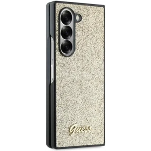 Hurtownia GSM - Guess Samsung Tasche GUHCZFD6HGGSHD Galaxy Z Fold6 4G Glitter Script gold - GUE3447 - {ean13} - Hurt