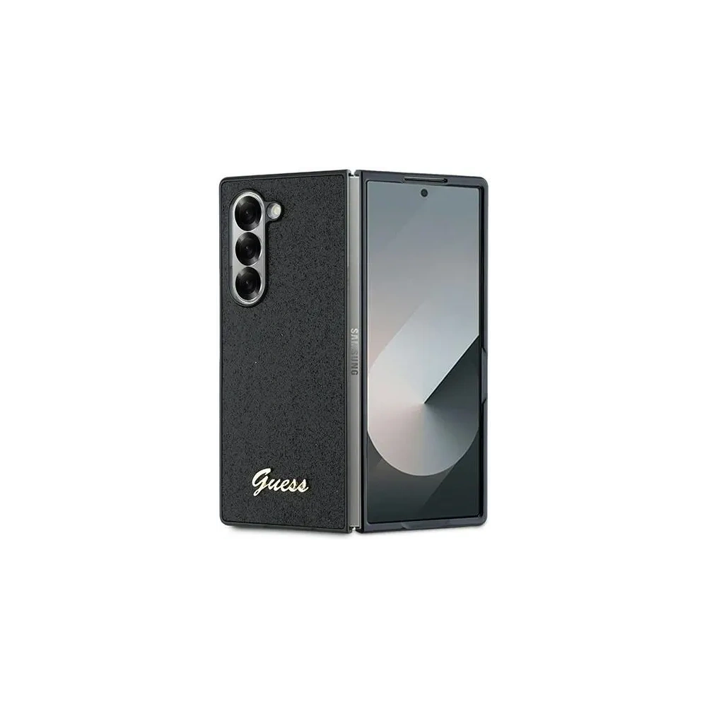 Wholesale Case Guess GUHCZFD6HGGSHK Samsung Galaxy Z Fold6 4G Glitter Script black - GUE3448 - {ean13} - Hurt