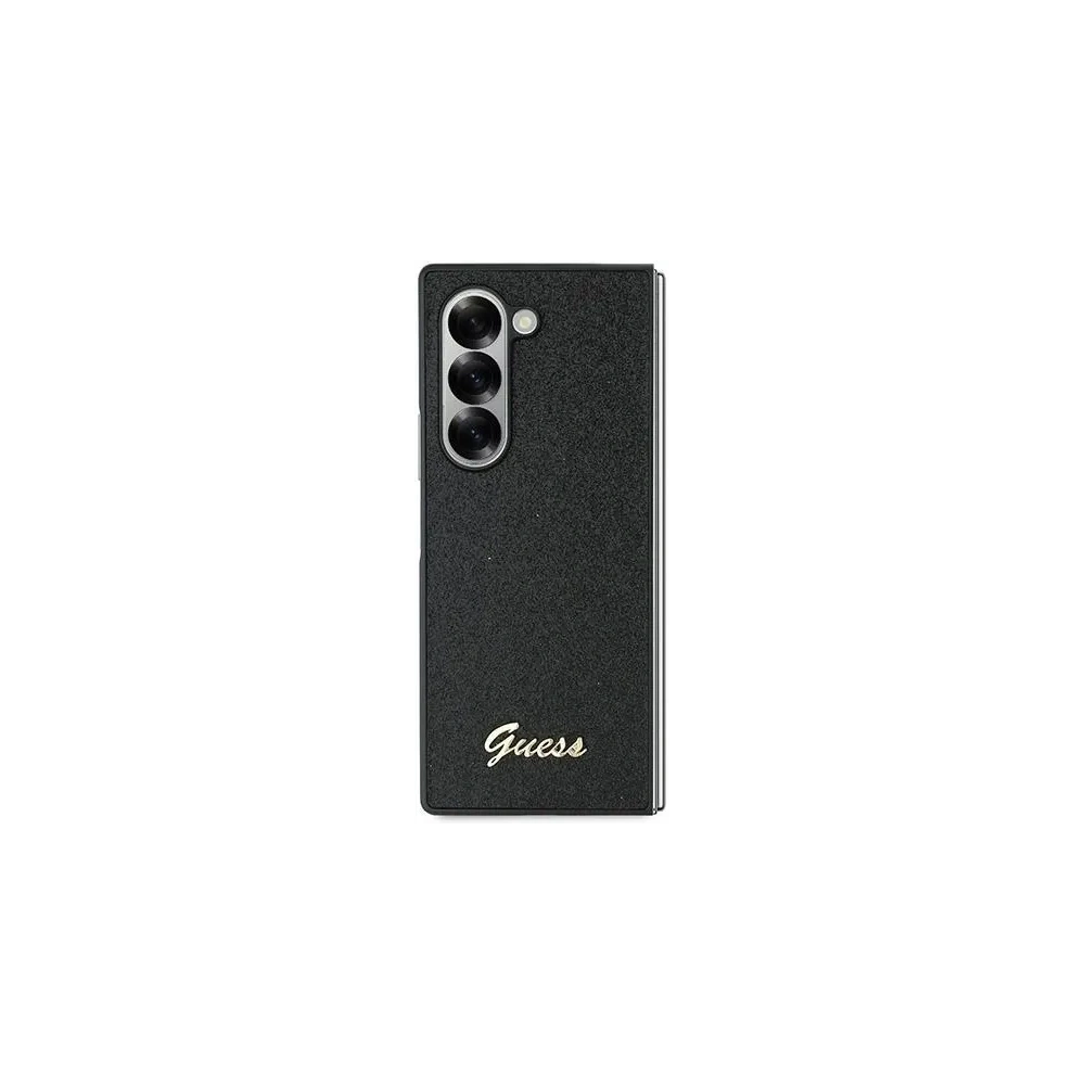 Hurtownia GSM - Guess Samsung Caz GUHCZFD6HGGSHK Galaxy Z Fold6 4G Glitter Script negru - GUE3448 - {ean13} - Hurt