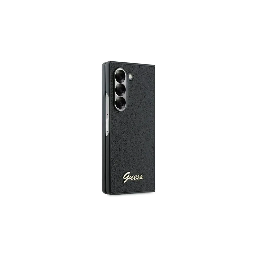 Hurtownia GSM - Guess Samsung Caz GUHCZFD6HGGSHK Galaxy Z Fold6 4G Glitter Script negru - GUE3448 - {ean13} - Hurt