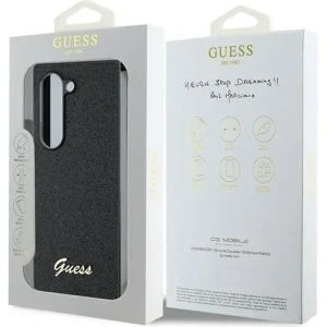 Hurtownia GSM - Guess Samsung Tasche GUHCZFD6HGGSHK Galaxy Z Fold6 4G Glitter Script schwarz - GUE3448 - {ean13} - Hurt