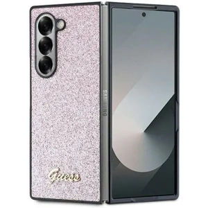 Hurtownia GSM - Guess Samsung Tasche GUHCZFD6HGGSHP Galaxy Z Fold6 Hartschale 4G Glitter Script rosa - GUE3449 - {ean13} - Hurt
