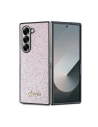 Etui Guess GUHCZFD6HGGSHP Samsung Galaxy Z Fold6 hardcase 4G Glitter Script różowy - Galaxy Z Fold 6 - Guess