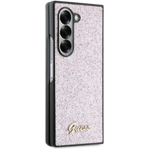 Hurtownia GSM - Guess Samsung Tasche GUHCZFD6HGGSHP Galaxy Z Fold6 Hartschale 4G Glitter Script rosa - GUE3449 - {ean13} - Hurt