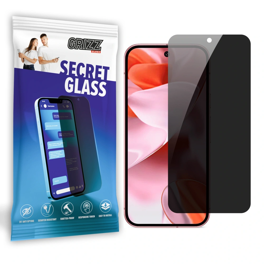 Szkło prywatyzujące GrizzGlass SecretGlass do Google Pixel 9 - Pixel 9 - GrizzGlass