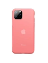 Baseus Jelly Liquid Silica Gel Protective Case For iPhone 11 Pro 6.5inch Transparent Red