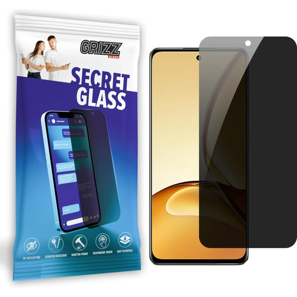 Wholesale Privatization glass GrizzGlass SecretGlass for Realme C63 5G - GRZ11004 - {ean13} - Hurt