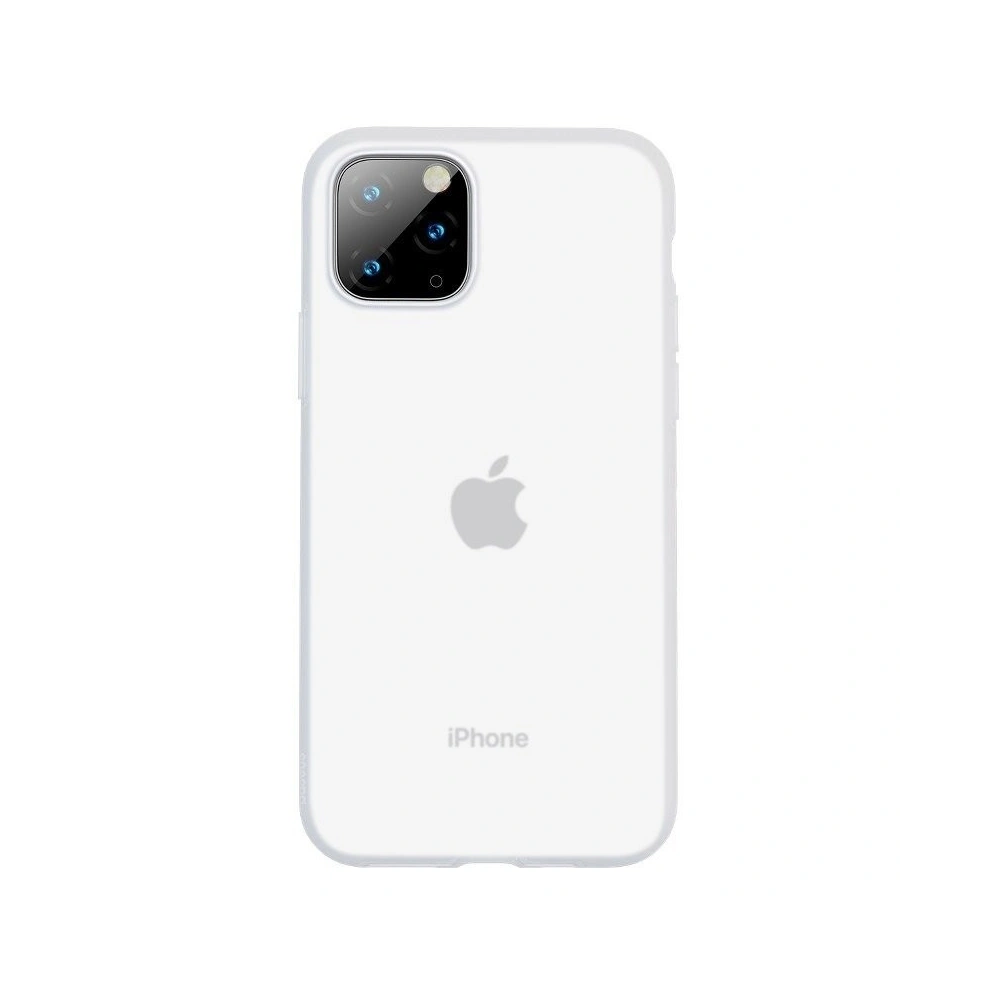 Hurtownia GSM - Silikonhülle Baseus Jelly Liquid Silica Gel Case für iPhone 11 Pro 6,5 (weiß) - BSU877WHT - {ean13} - Hurt
