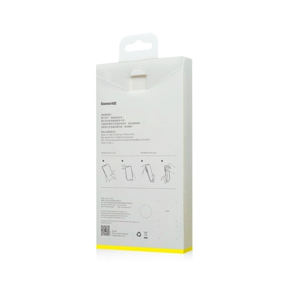 Hurtownia GSM - Silikonhülle Baseus Jelly Liquid Silica Gel Case für iPhone 11 Pro 6,5 (weiß) - BSU877WHT - {ean13} - Hurt