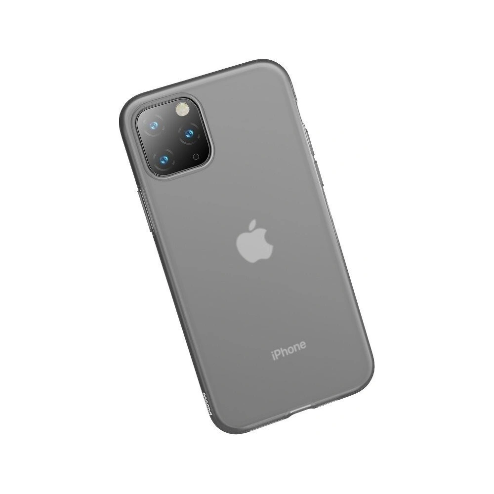 Hurtownia GSM - Etui silikonowe Baseus Jelly Liquid Silica Gel Case do iPhone 11 Pro 6,5 (czarne) - BSU878BLK - {ean13} - Hurt