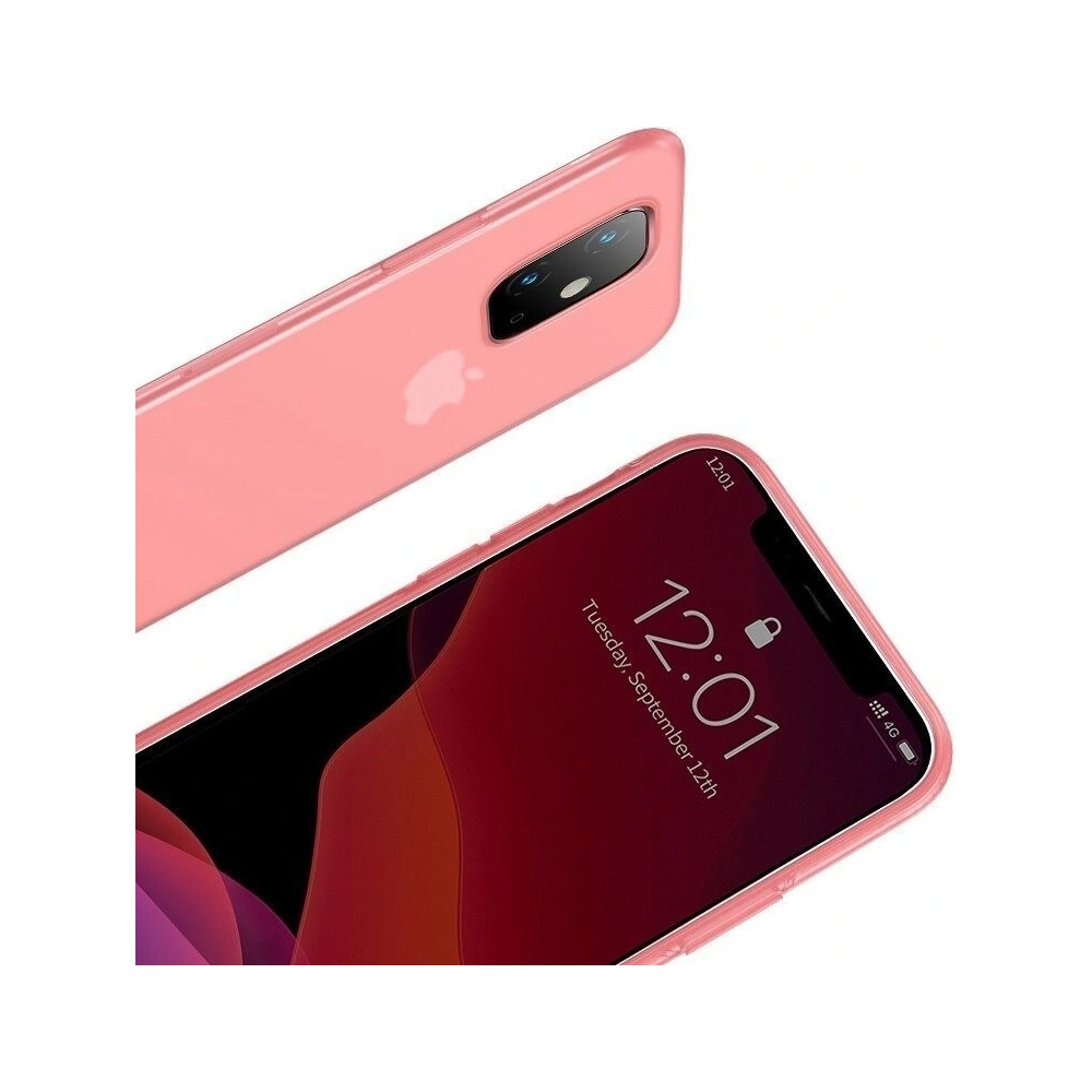 Hurtownia GSM - Etui silikonowe Baseus Jelly Liquid Silica Gel Case do iPhone 11 6,1 (czerwone) - BSU879RED - {ean13} - Hurt