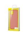 Wholesale Baseus Jelly Liquid Silica Gel Protective Case For iPhone 11 6.1inch Transparent Red - BSU879RED - {ean13} - Hurt