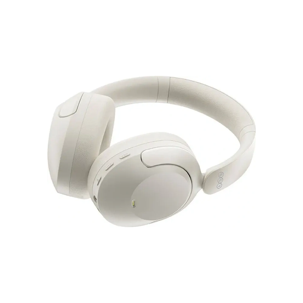 Wholesale Wireless over-ear headphones QCY ANC H4 Bluetooth 5.1 white - QCY82 - {ean13} - Hurt