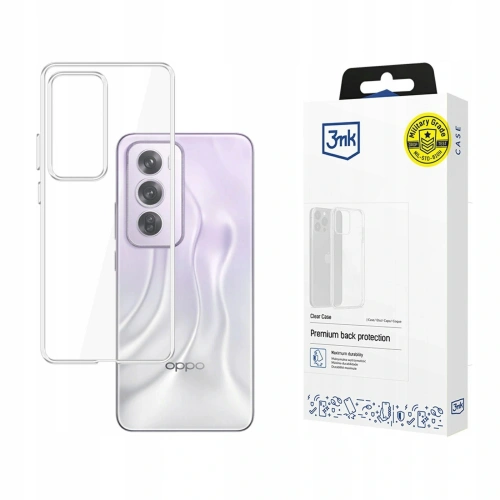 Etui 3MK Clear Case Oppo Reno 12 - Oppo - 3MK