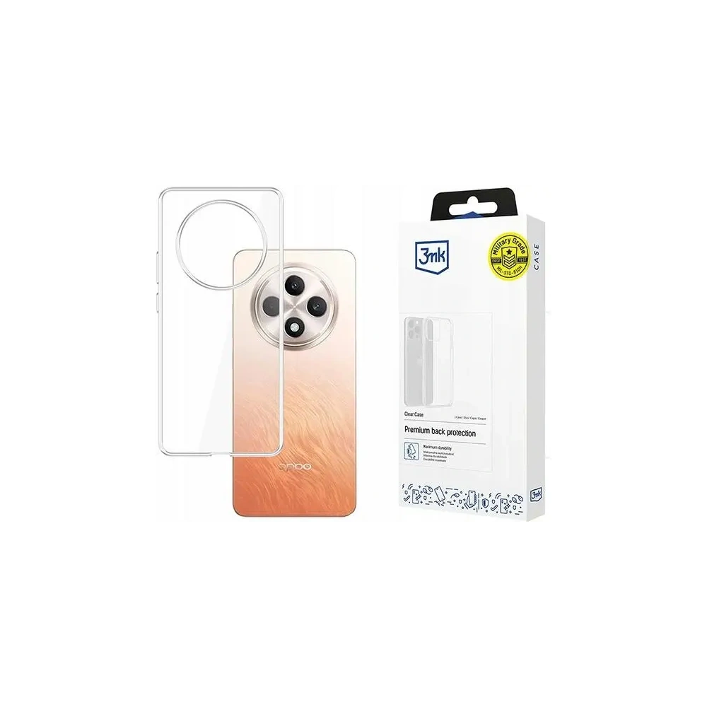Hurtownia GSM - Etui 3MK Clear Case Oppo Reno 12F - 3MK6360 - {ean13} - Hurt