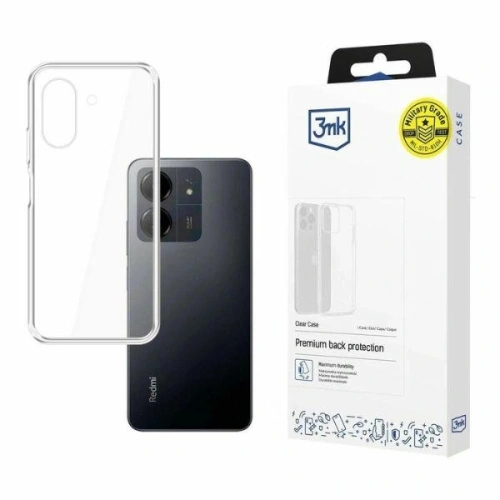Etui 3MK Clear Case Redmi 13C / POCO C65 - Redmi 13C - 3MK
