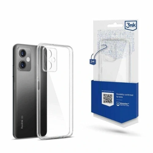 Etui 3MK Clear Case Redmi Note 12 5G - Redmi Note 12 - 3MK