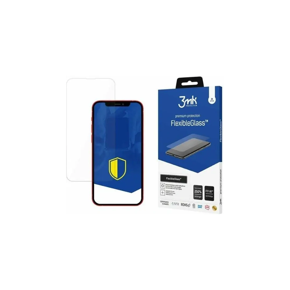 Hurtownia GSM - Sticlă hibridă 3MK FlexibleGlass Apple iPhone 16e / 14 / 13 / 13 Pro - 3MK6381 - {ean13} - Hurt