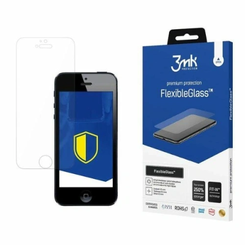 Szkło hybrydowe 3MK FlexibleGlass Apple iPhone 5/5S/SE