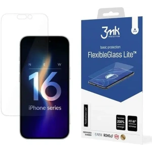 Hybrid glass 3MK FlexibleGlass Lite Apple iPhone 16 Plus